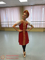 Юная балерина в кокошнике "Сонечка". МО, г. Зеленоград.