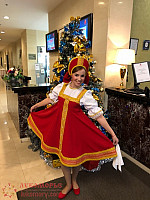 Русская красавица Марина в сарафанчике "Людмила". г. Москва