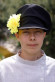 Картуз ПОДРОСТКОВЫЙ чёрный-жёлтый