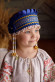 Кокошник "ИННА" синий-золотой Кокошник "ИННА" синий-золотой